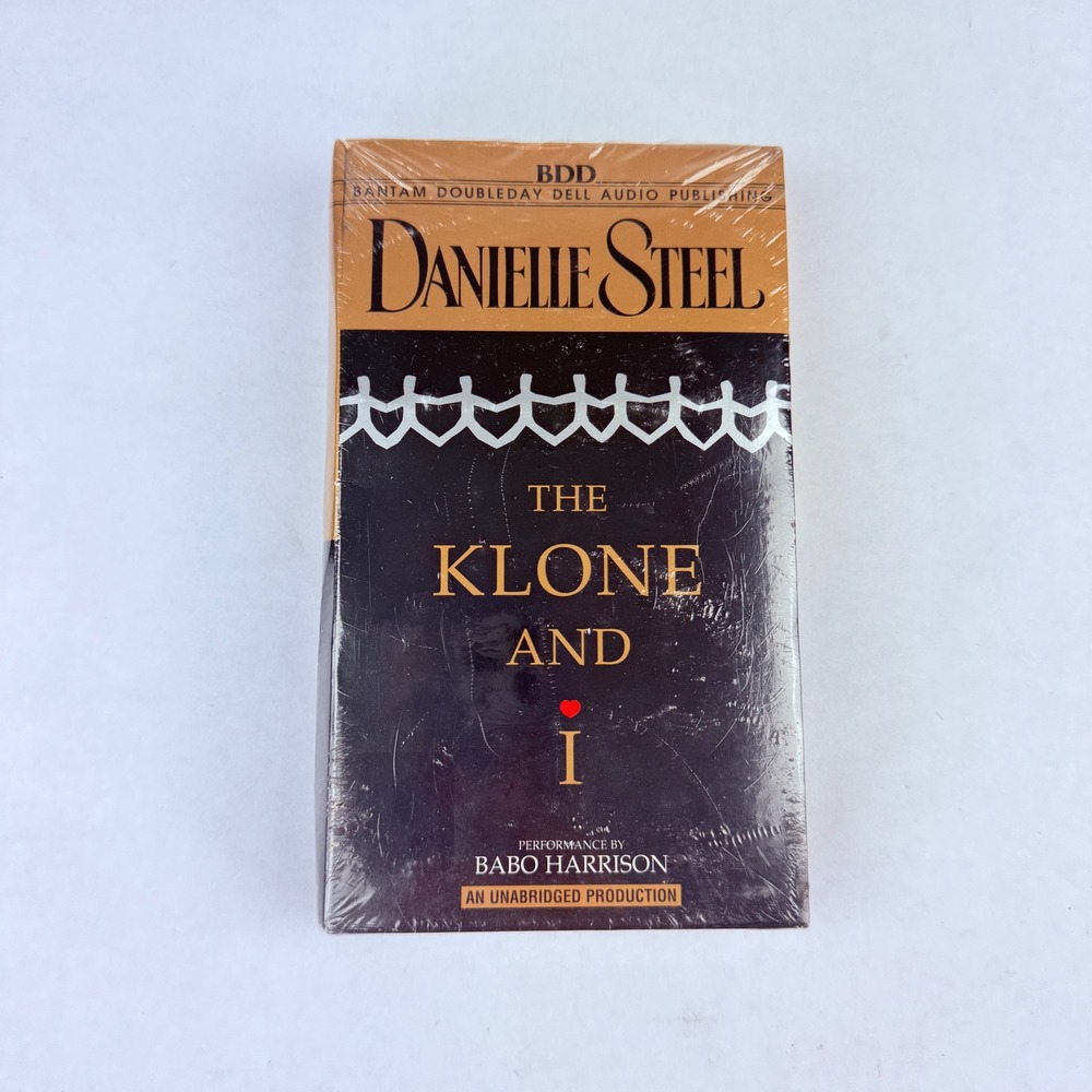 Danielle Steel The Klone and I Unabridged Audio Book 4 Cassette Tapes New Sealed